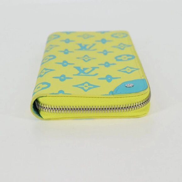 LOUIS VUITTON Playground Zippy Wallet Vertical Wallet Yellow M82005 Auth 115226M - Picture 12 of 14